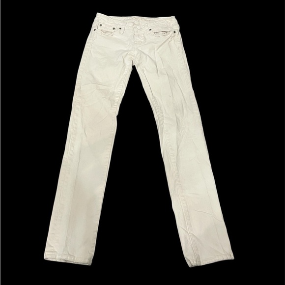 American Eagle Outfitters Women's white Ankle Jeans - Picture 1 of 7